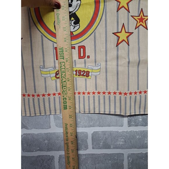 Disney Mickey Mouse LTD Stars & Stripes‎ Retro Bandana Scarf 22 X 22 Inch - Picture 7 of 8